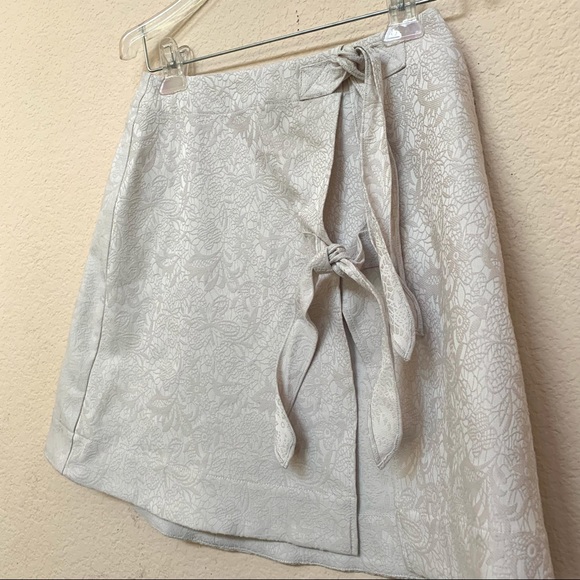 Keepsake STONE Beige GOT LOVE Wrap Tie Skirt - Picture 5 of 14